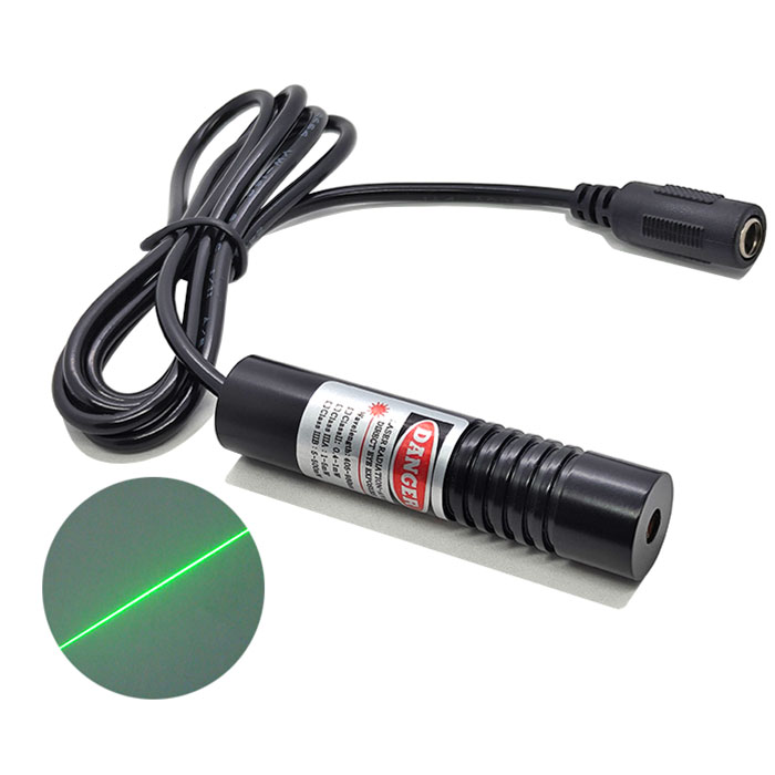 532nm 20mW/50mW/80mW Green Laser Module Line Laser Positioning Φ16X70mm